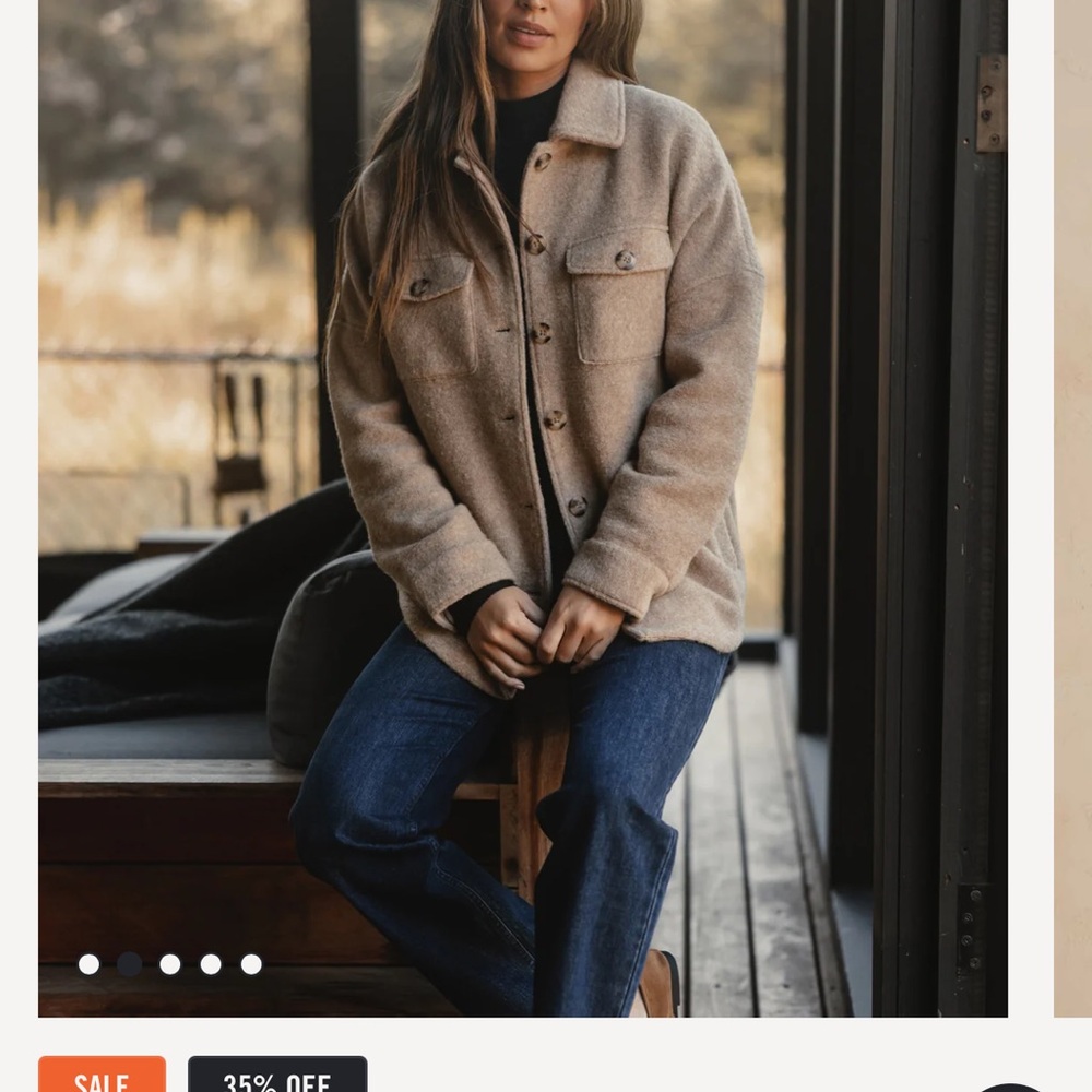 The Normal Brand Women's Tan Utility Jacket